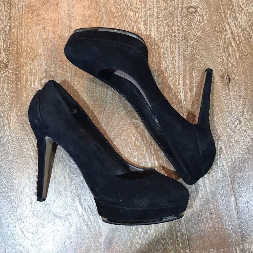 Vince Camuto Deba- Black True Suede